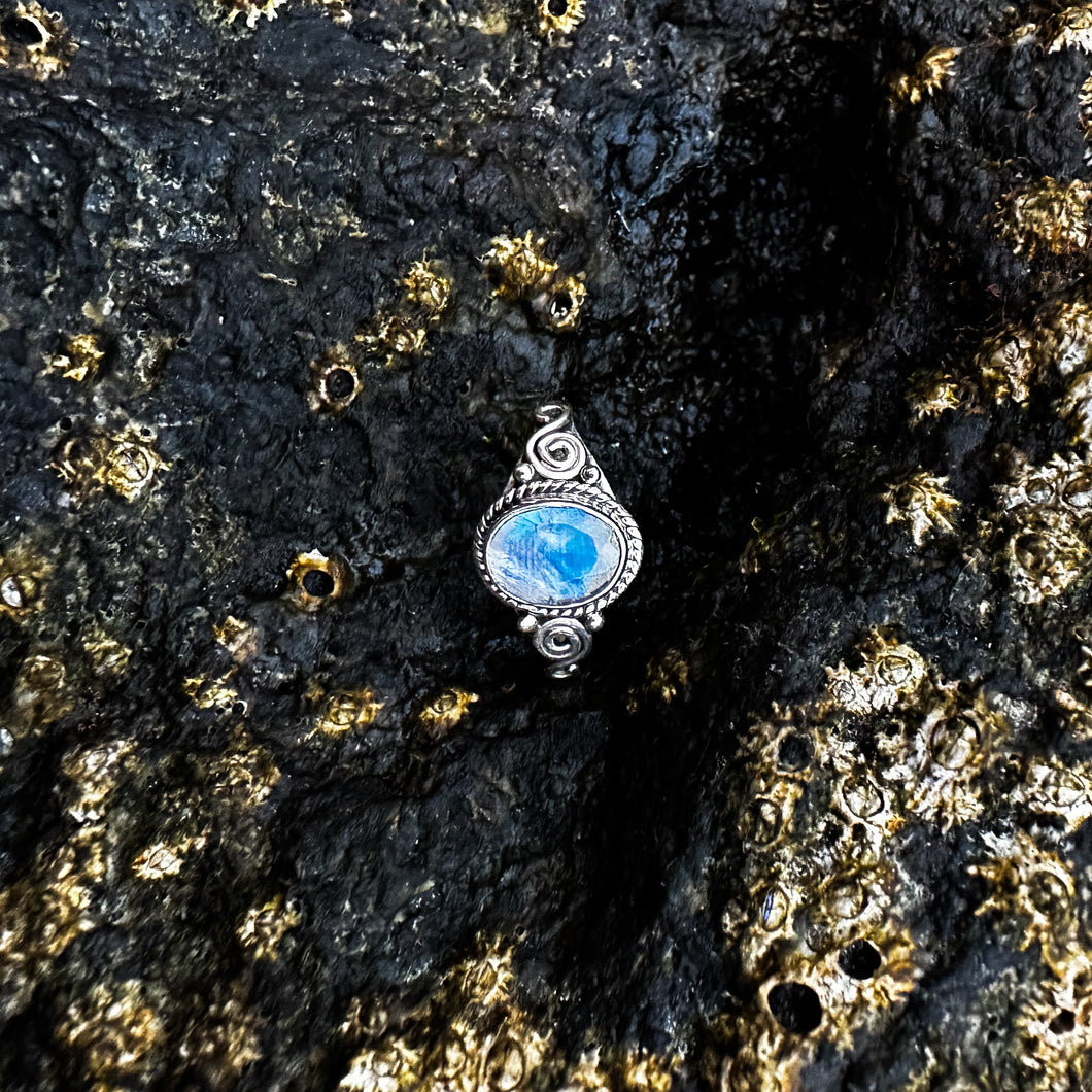 The Ring Moonstone Facet