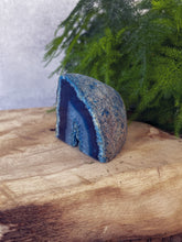 Afbeelding in Gallery-weergave laden, Agaat sculptuur Blauw*
